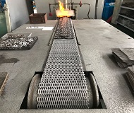 高溫網帶在粉末冶金行業的作用效果